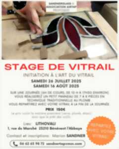 photo Stage de Vitrail