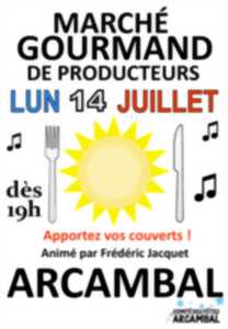 photo Marché gourmand des producteurs à Arcambal.