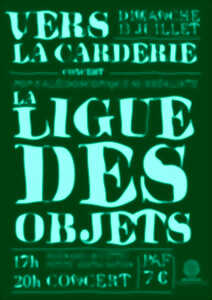 photo Concert de La Ligue des Objets à La Carderie