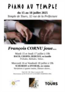 photo Piano au temple : François Cornu joue...