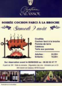 photo Soirée cochon farci à la broche au Château de Calassou