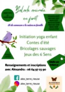 photo Balade animée en forêt