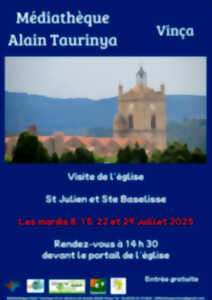 photo VISITE DE L'ÉGLISE SAINT-JULIEN-ET-SAINTE-BASELISSE