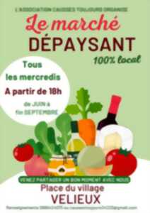 photo LE MARCHÉ DÉPAYSANT - VÉLIEUX