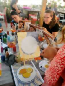photo PAINT & DRINK AVEC LE CANVAS CLUB