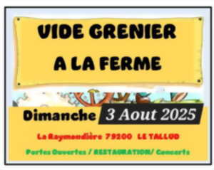 photo Vide grenier/grange à la Ferme de la Raymondière