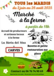 photo Terre en vert marché à la ferme La Boria del mas