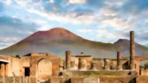 photo Pompéi, coloriage animé et réalité virtuelle