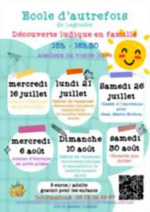 photo Découverte ludique en famille à l'Ecole d'autrfois