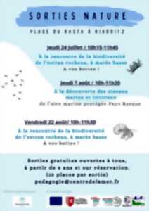 photo Sortie nature avec le Centre de la Mer