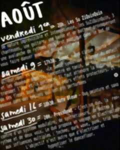 photo Concert : Note bleue - Duo peinture et saxo