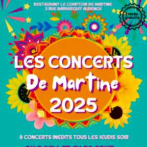 photo Les concerts de Martine 2025