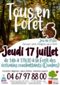 photo JEU DE PISTE : TOUS EN FORÊT
