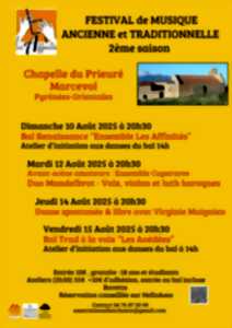 photo FESTIVAL DE MUSIQUE ET DANSE ANCIENNE, TRADITIONNELLE & STAGE
