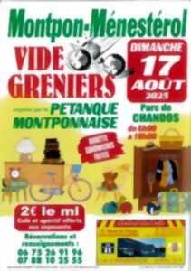 photo Vide-greniers de la Pétanque Montponnaise