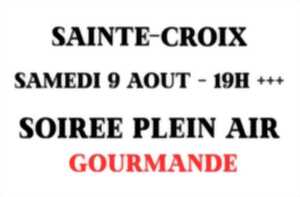 photo Soirée plein air gourmande