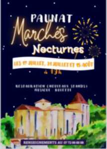 photo Marché Gourmand nocturne à Paunat le jeudi 17 juillet 2025