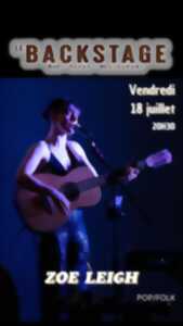 photo Concert ZOE LEIGH SMITH au Backstage