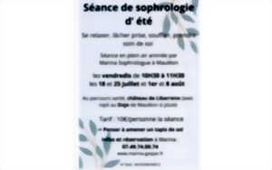 photo Séance de sophrologie d'été