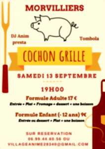 photo Cochon grillé
