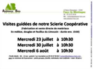 photo Visites guidées de notre scierie coopérative
