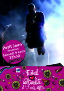 photo FESTIVAL CULTURALITÉ -  CONCERT : PETIT JEAN