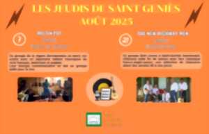 photo LES JEUDIS DE SAINT-GENIÈS - THE NEW HIGHWAY MEN