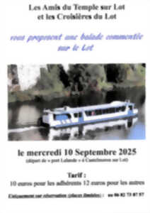 photo Balade avec Les Amis du Temple-sur-Lot et les Croisières du Lot