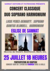 photo CONCERT CLASSIQUE DUO SOPRANO HARMONIUM
