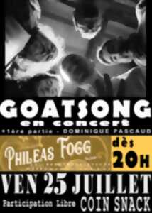 photo Concert Goatsong et Dominique Pascaud