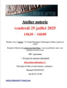 photo Atelier Poterie