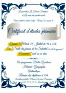 photo CERTIFICAT D'ÉTUDE PRIMAIRE