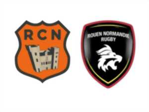 photo RUGBY À XV : RC NARBONNAIS / ROUEN NORMANDIE RUGBY