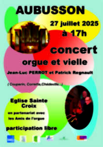 photo Concert orgue et vielle à roue