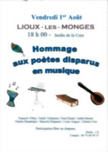 photo Hommage aux poètes disparus en musique