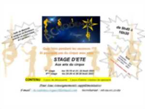 photo Stage arts du cirque