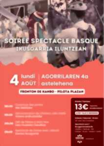 photo Soirée spectacle basque