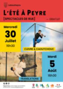 photo L'Été à Peyre / Spectacle 'Translations'