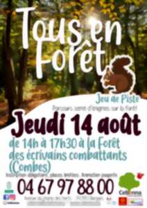 photo JEU DE PISTE : TOUS EN FORÊT
