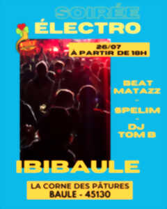 photo Soirée électro : IBIBAULE