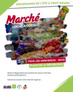 photo MARCHÉ LOCAL À ODEILLO