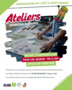 photo ATELIER HERBIERS ENFANTS