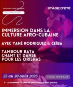 photo Stage autour de la culture afro cubaine
