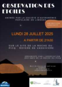 photo Observation des étoiles