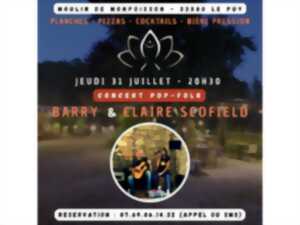 photo Concert pop-folk au moulin de Monpoisson