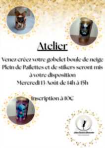 photo Atelier Gobelet Personnalisé