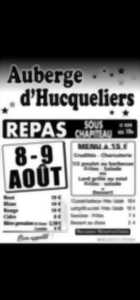 photo Repas sous chapiteau par l'Auberge d'Hucqueliers