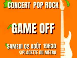 photo Concert Game Off à la placette du Métro