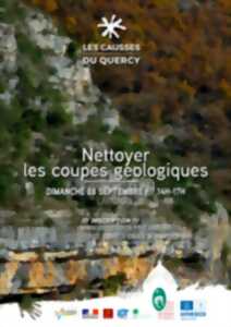 photo Nettoyer les coupes géologiques