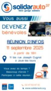 photo Réunion d'informations Solidarauto 37